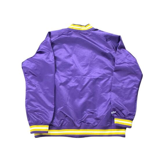 NWT! Mitchell & Ness PVAMU NCAA Lightweight Full Snap Bomber Jacket - Size 2XL - Picture 5 of 9